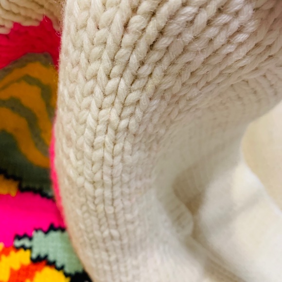 ⛔️SOLD⛔️Auth.TORY BURCH 100% eco wool handknit sweater - Picture 9 of 14